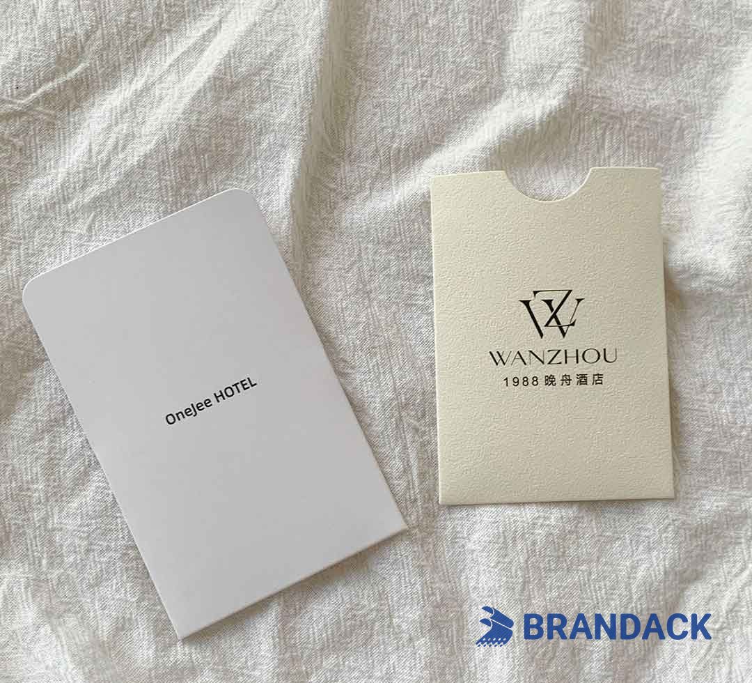 Custom Hotel Room Key Card Holders Tailored to Brand