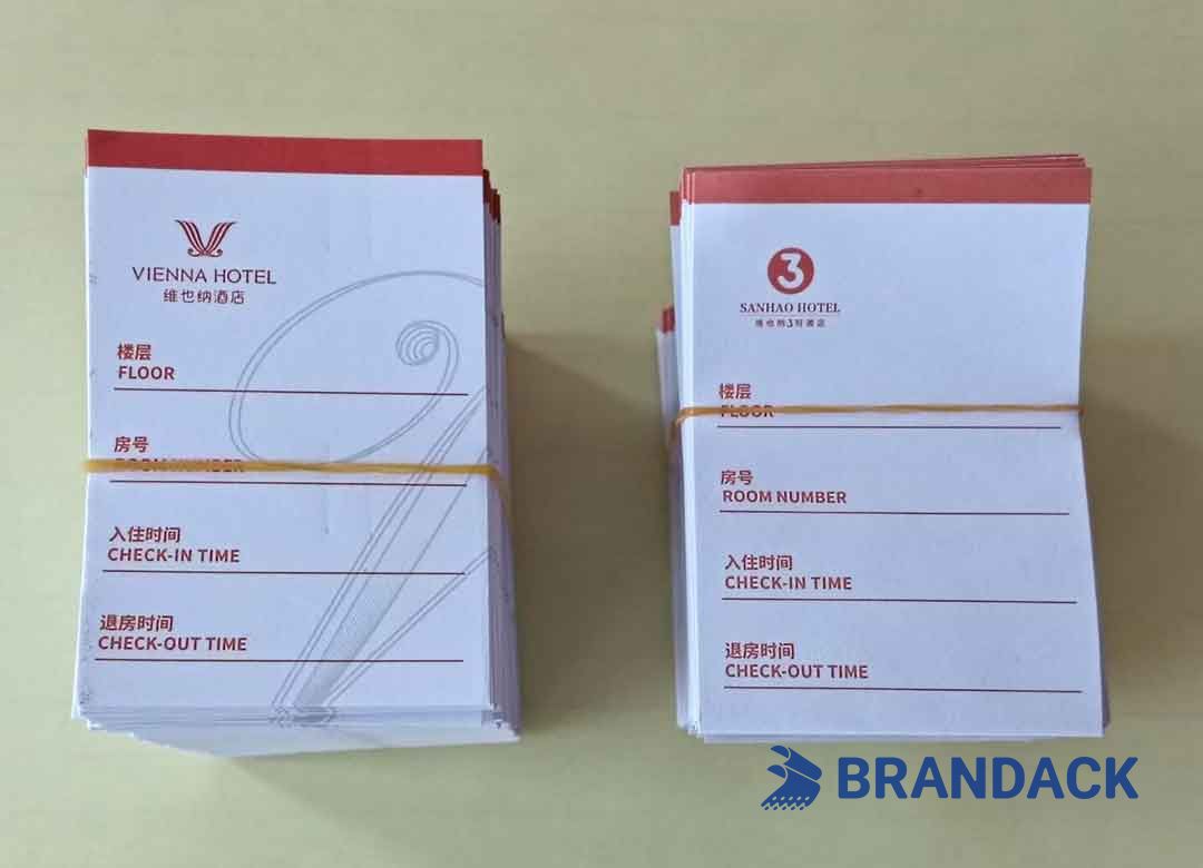 Custom Hotel Room Key Card Holders Tailored to Brand