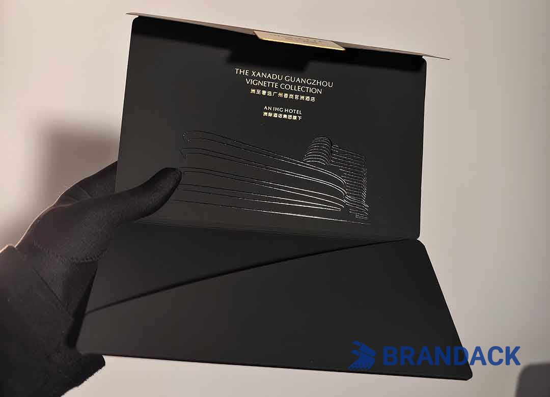 Custom Hotel Room Key Card Envelopes with Printing and Design Service