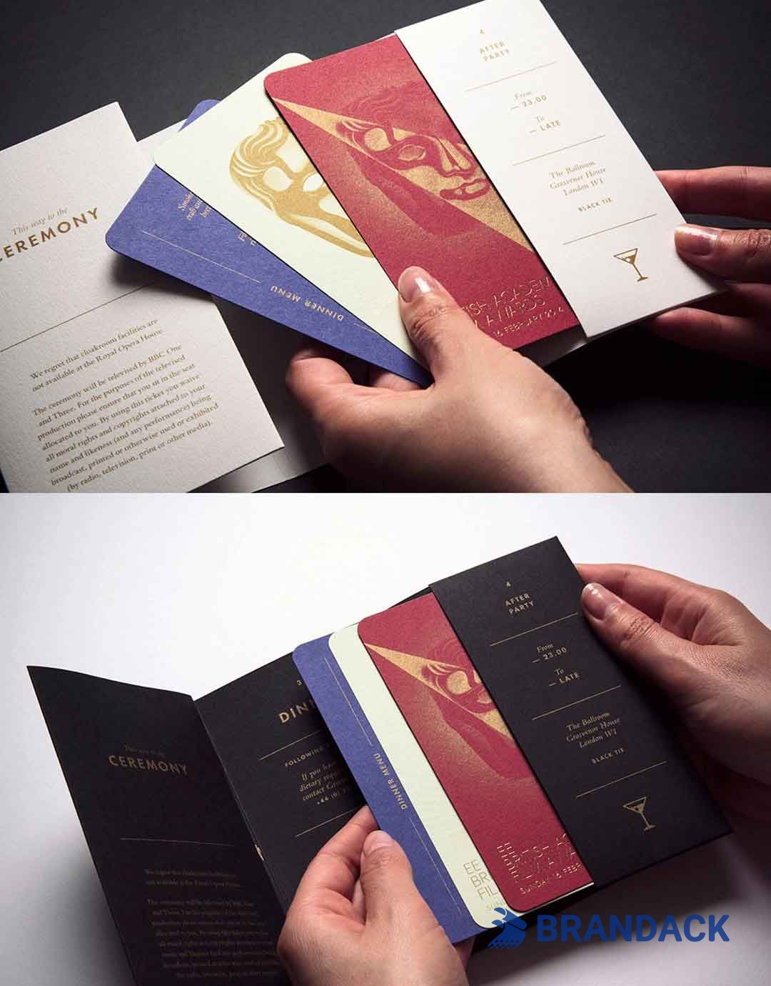 Custom Hotel Room Key Card Envelopes with Printing and Design Service