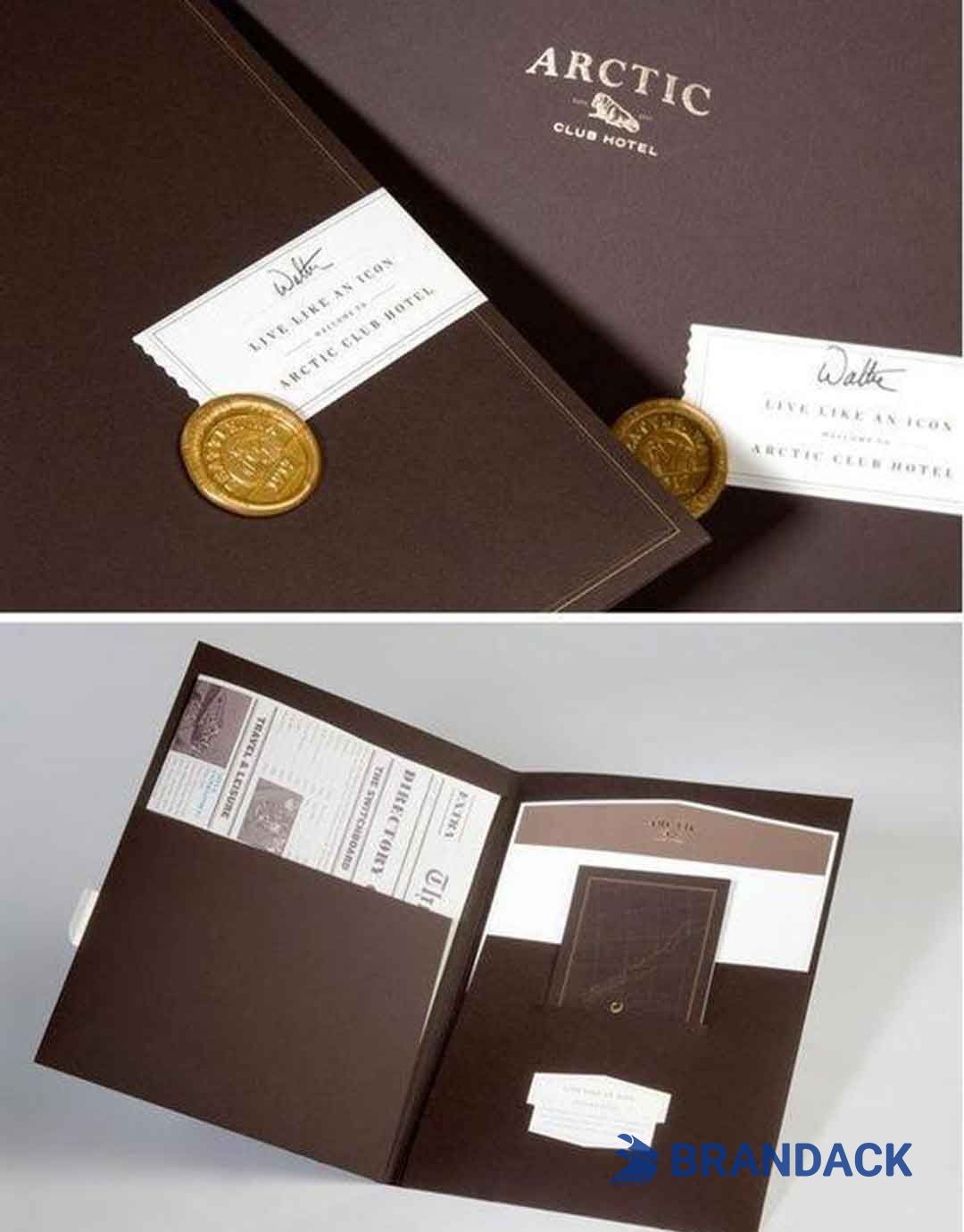 Custom Hotel Room Key Card Envelopes with Printing and Design Service