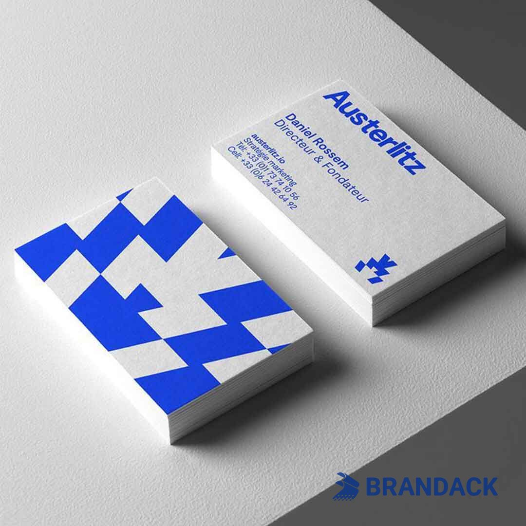 Custom Printed Business Cards with Logo and Design Service