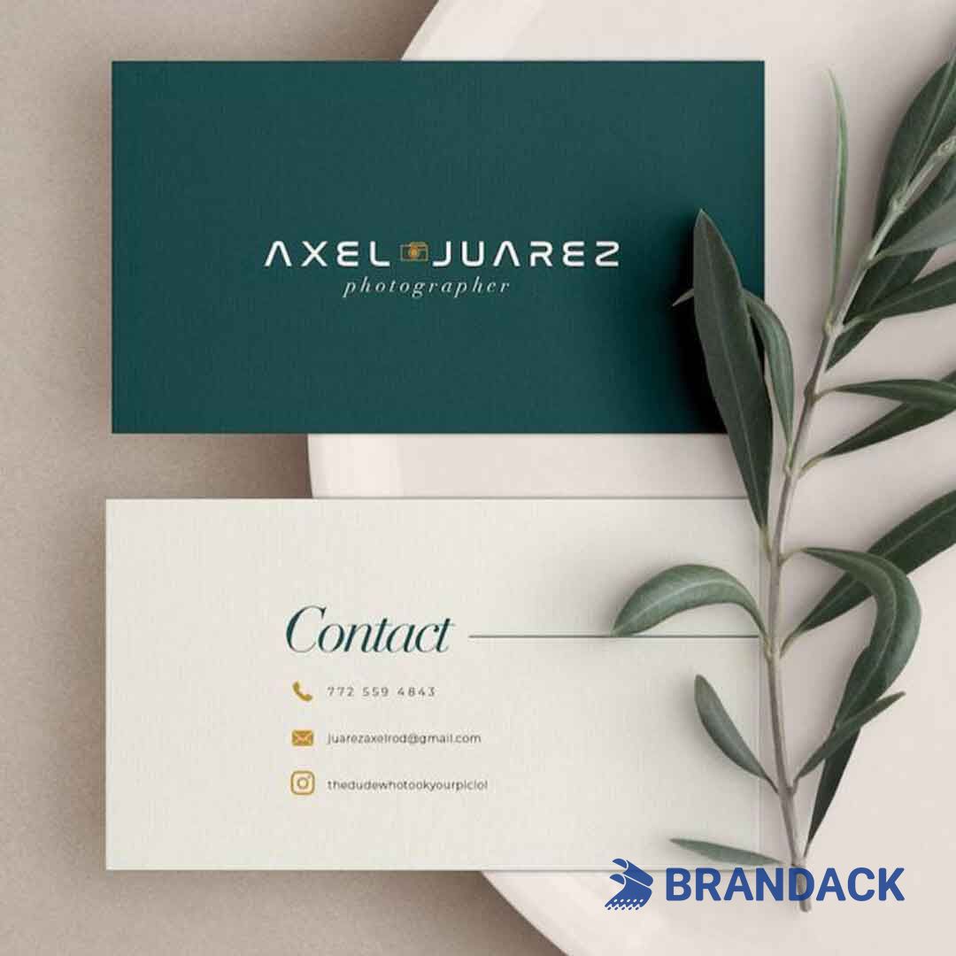 Custom Printed Business Cards with Logo and Design Service