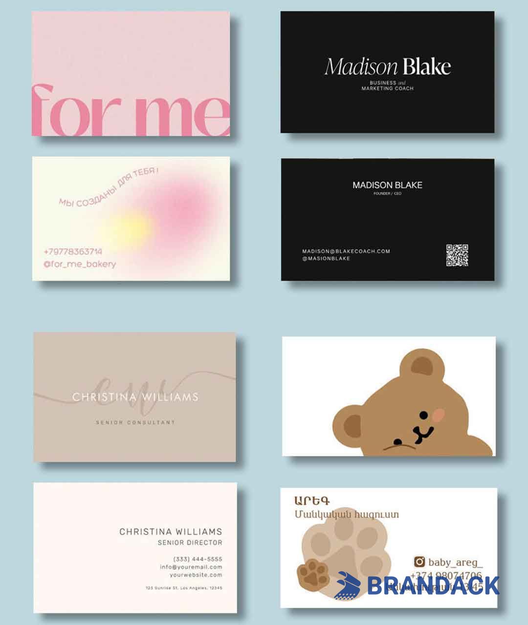 Custom High Quality Business Card Printing Services