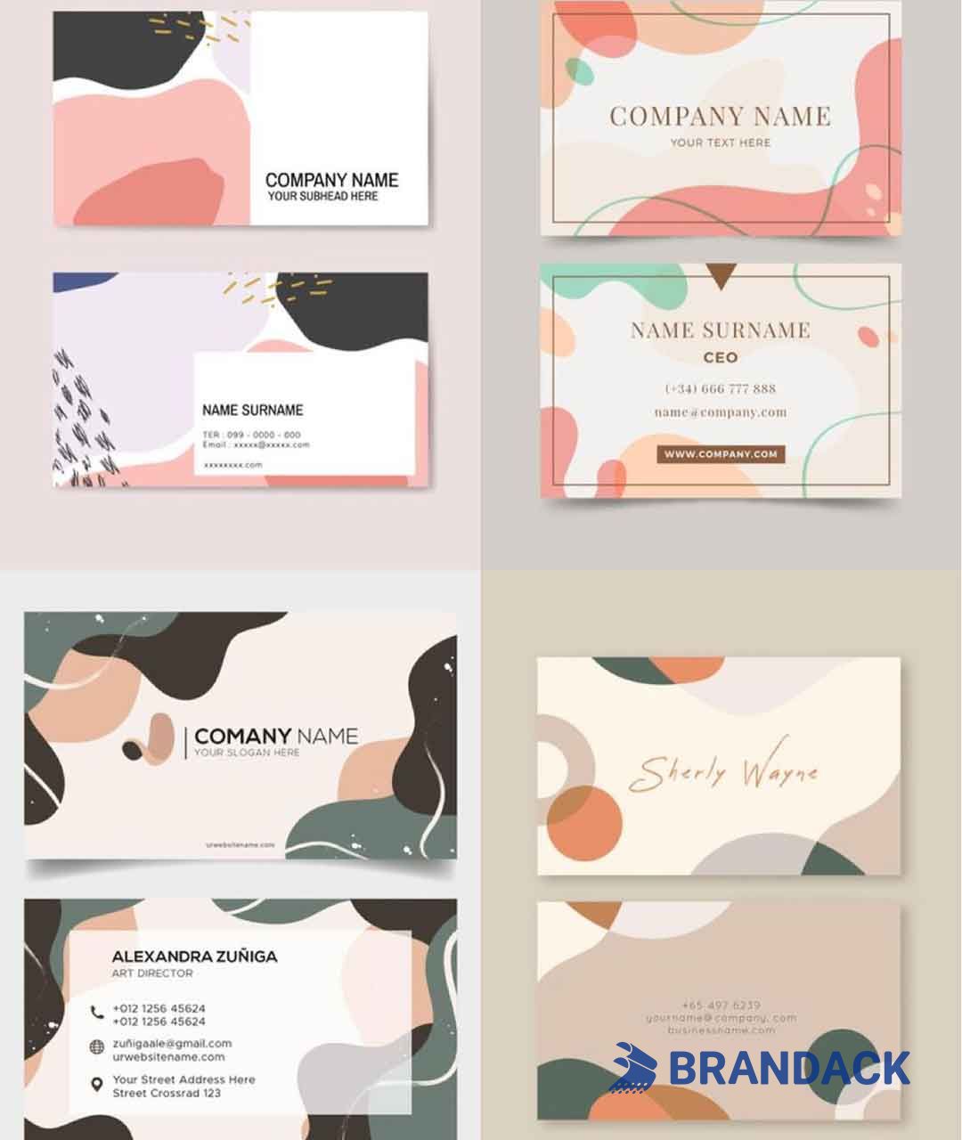 Wholesale Cheap Business Card Printing Company with Design Service