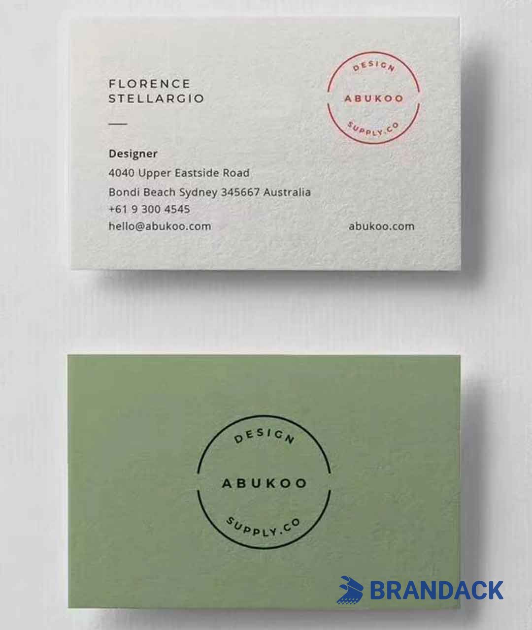 Order Cool Custom Business Cards with Design Service