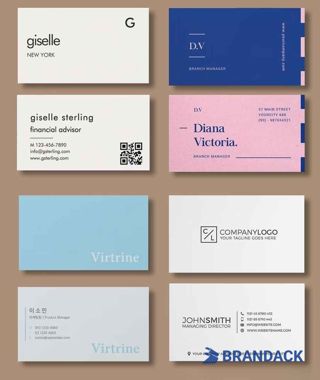 Affordable Business Card Printing Company with Design Service
