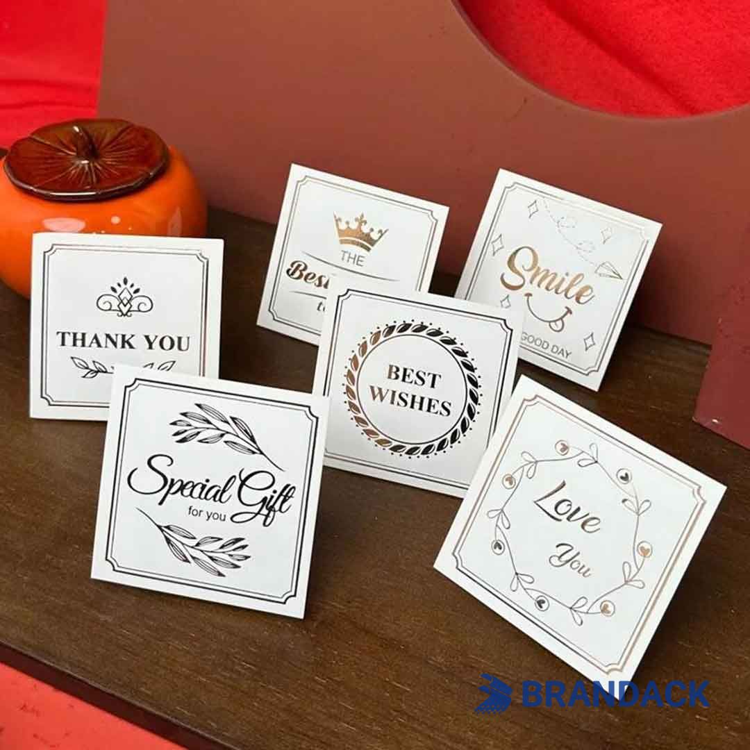 Custom Company Business Thank You Cards Tailored to Brand