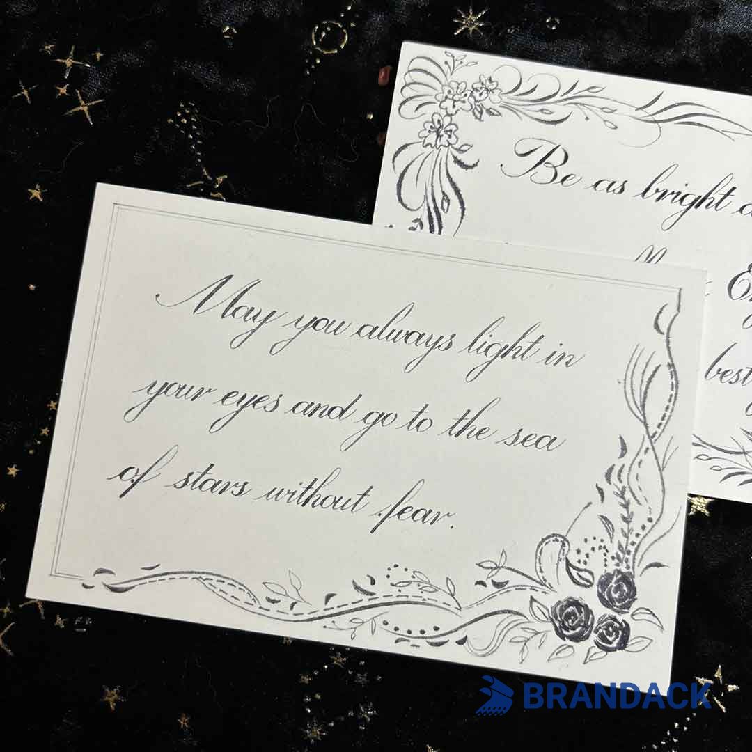 Custom Company Business Thank You Cards Tailored to Brand