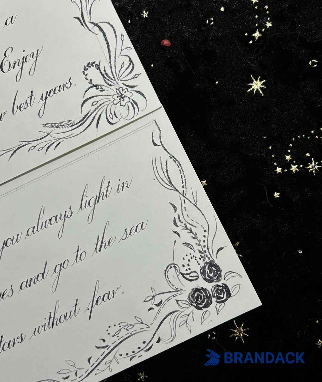 Custom Company Business Thank You Cards Tailored to Brand