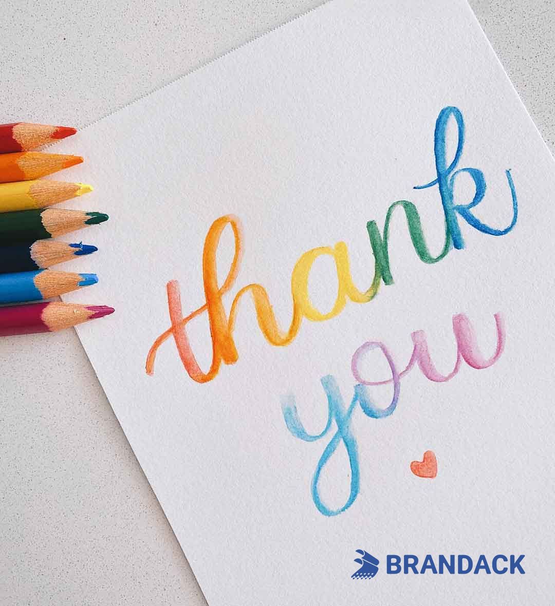 Custom Corporate Business Thank You Cards with Design Service