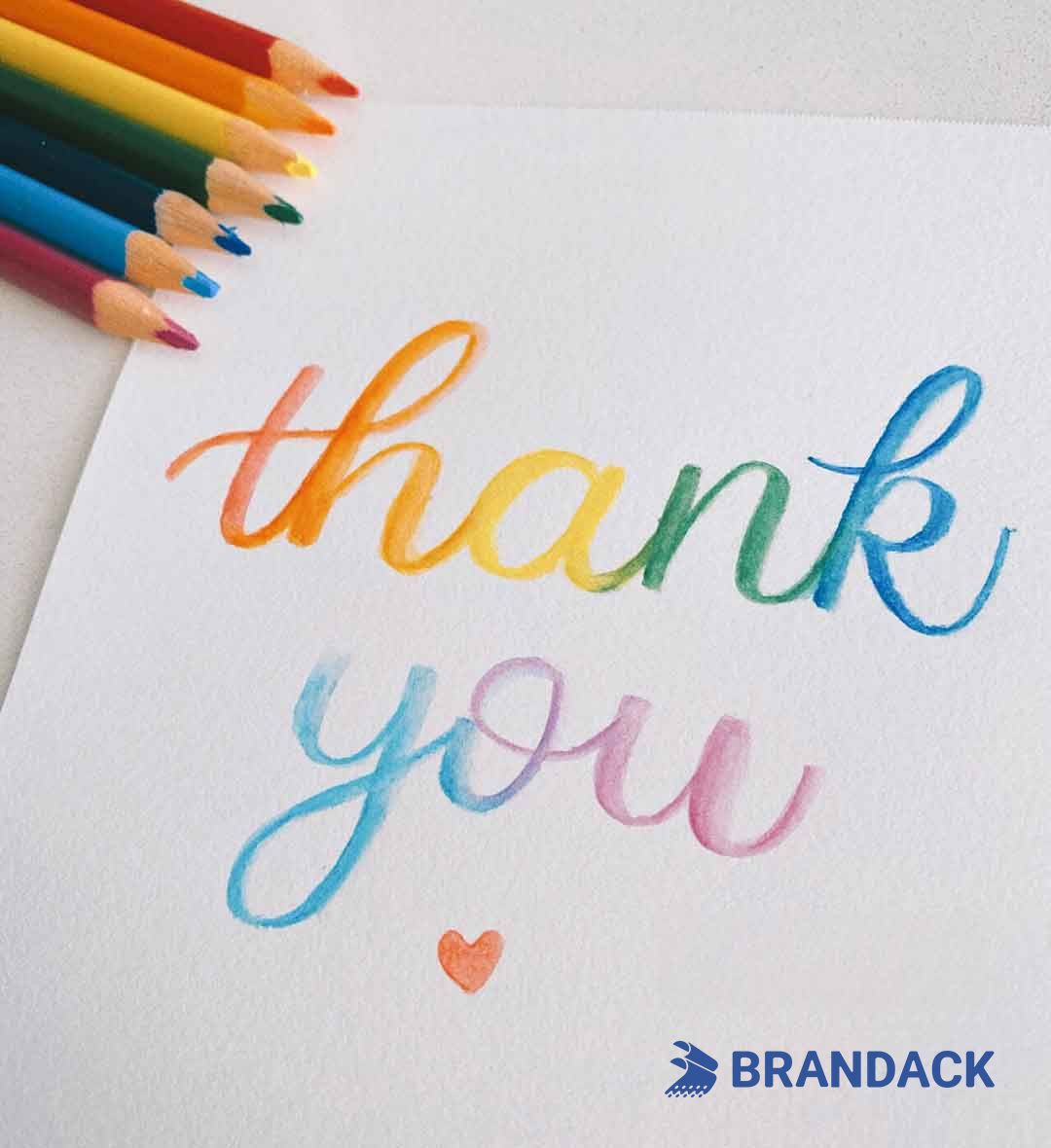 Custom Corporate Business Thank You Cards with Design Service