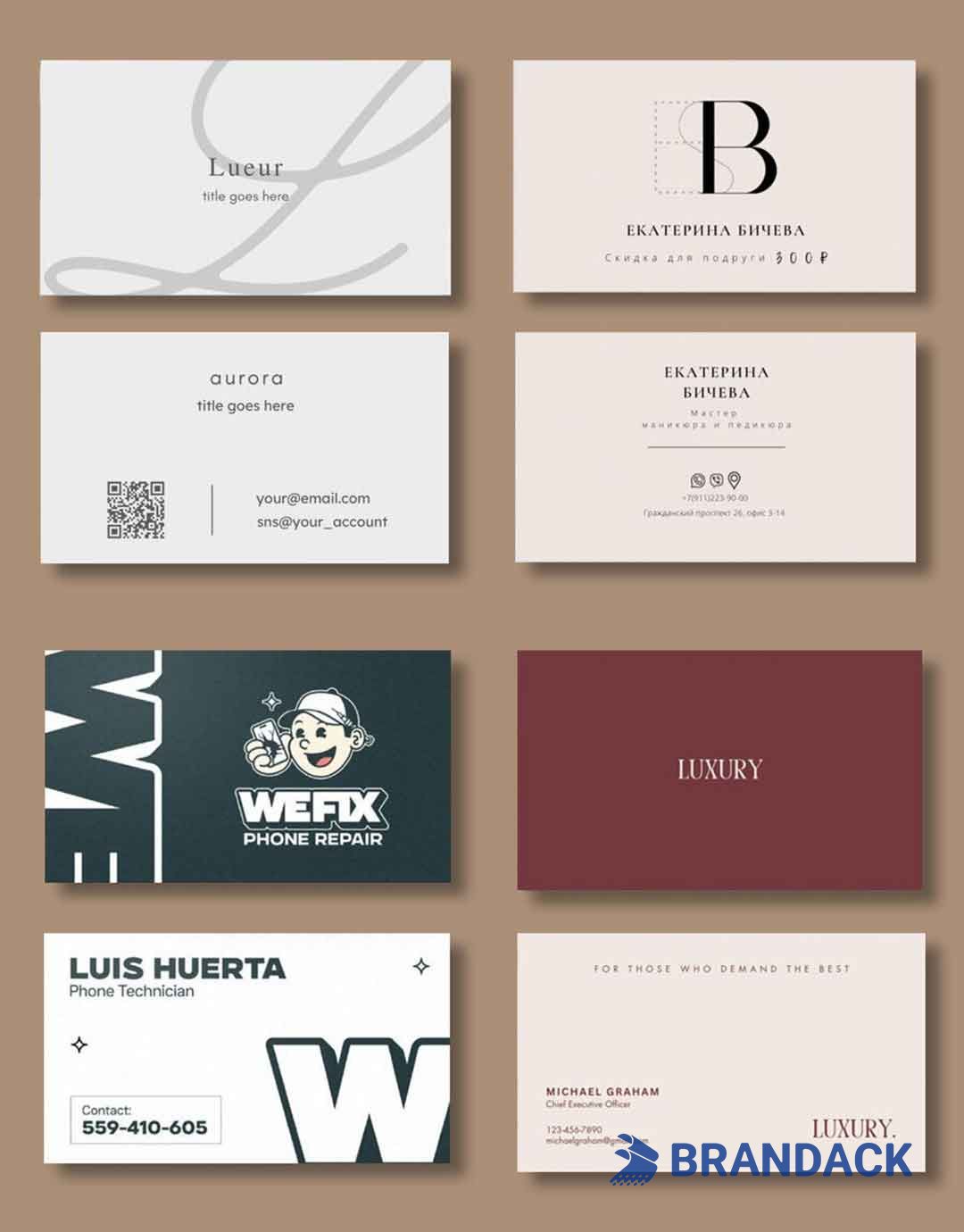 Print on Demand Business Card Online - Print My Own Business Cards