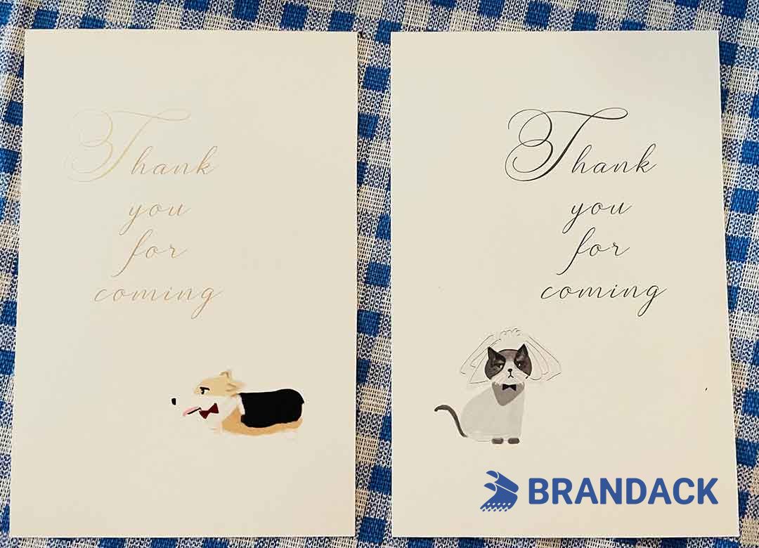 Custom Printed Business Thank You Cards to Save Time and Cost