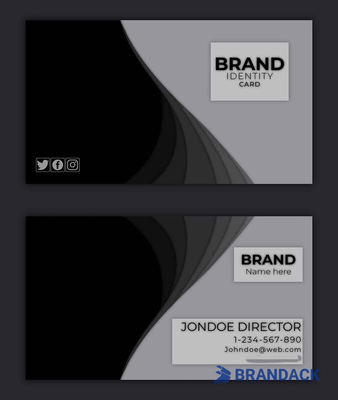 Custom Printed Business Cards Online with Design Service