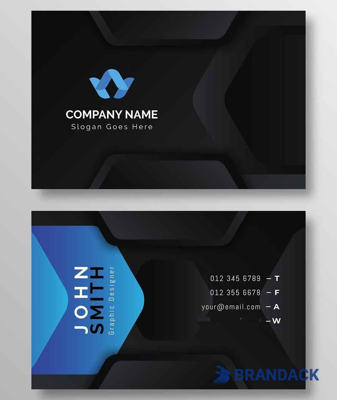 Custom Printed Business Cards Online with Design Service