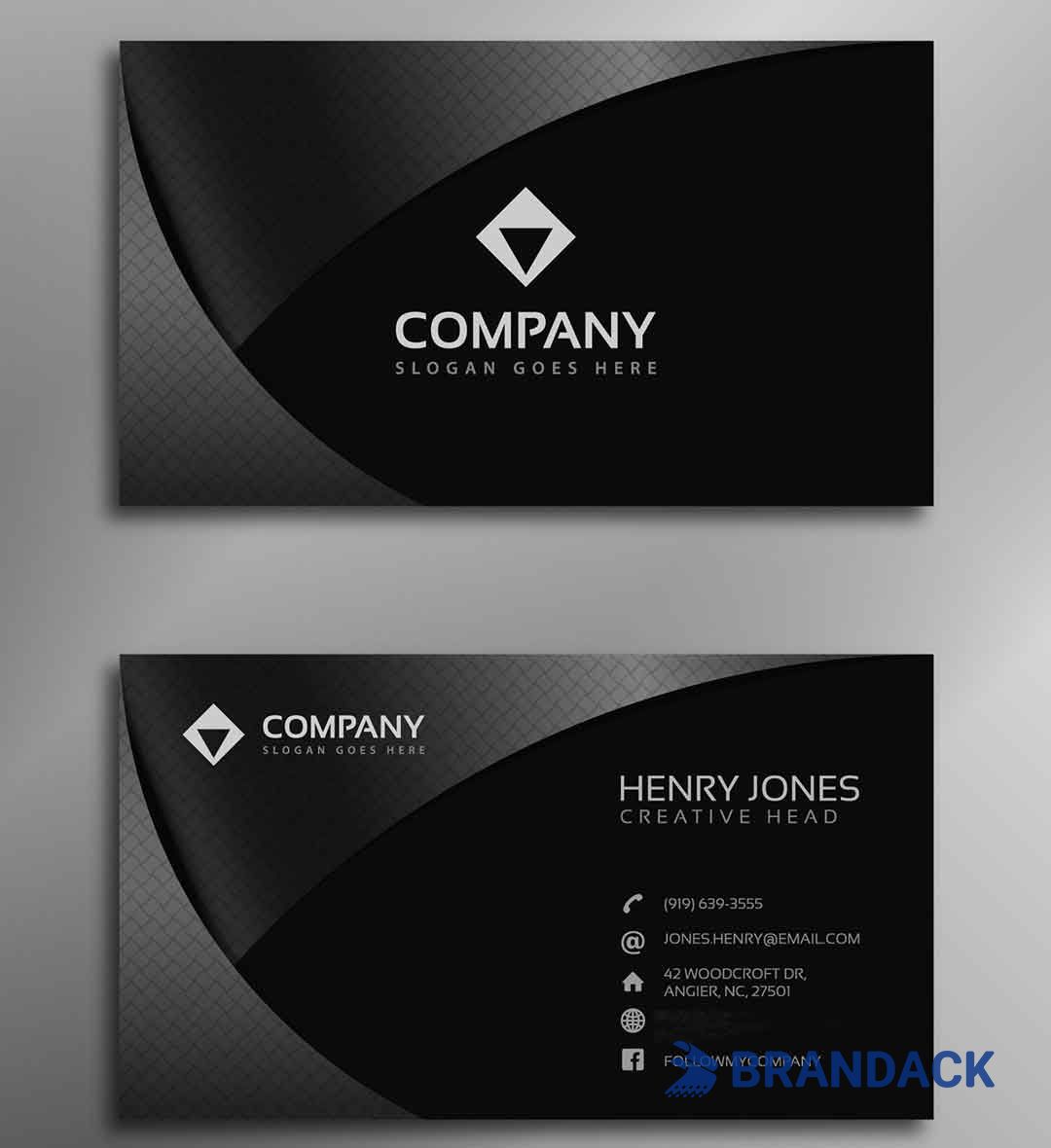 Custom Printed Business Cards Online with Design Service
