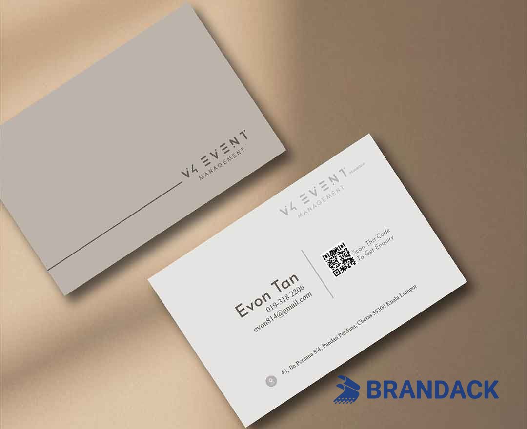 Custom QR Business Card Printing Tailored to Brand