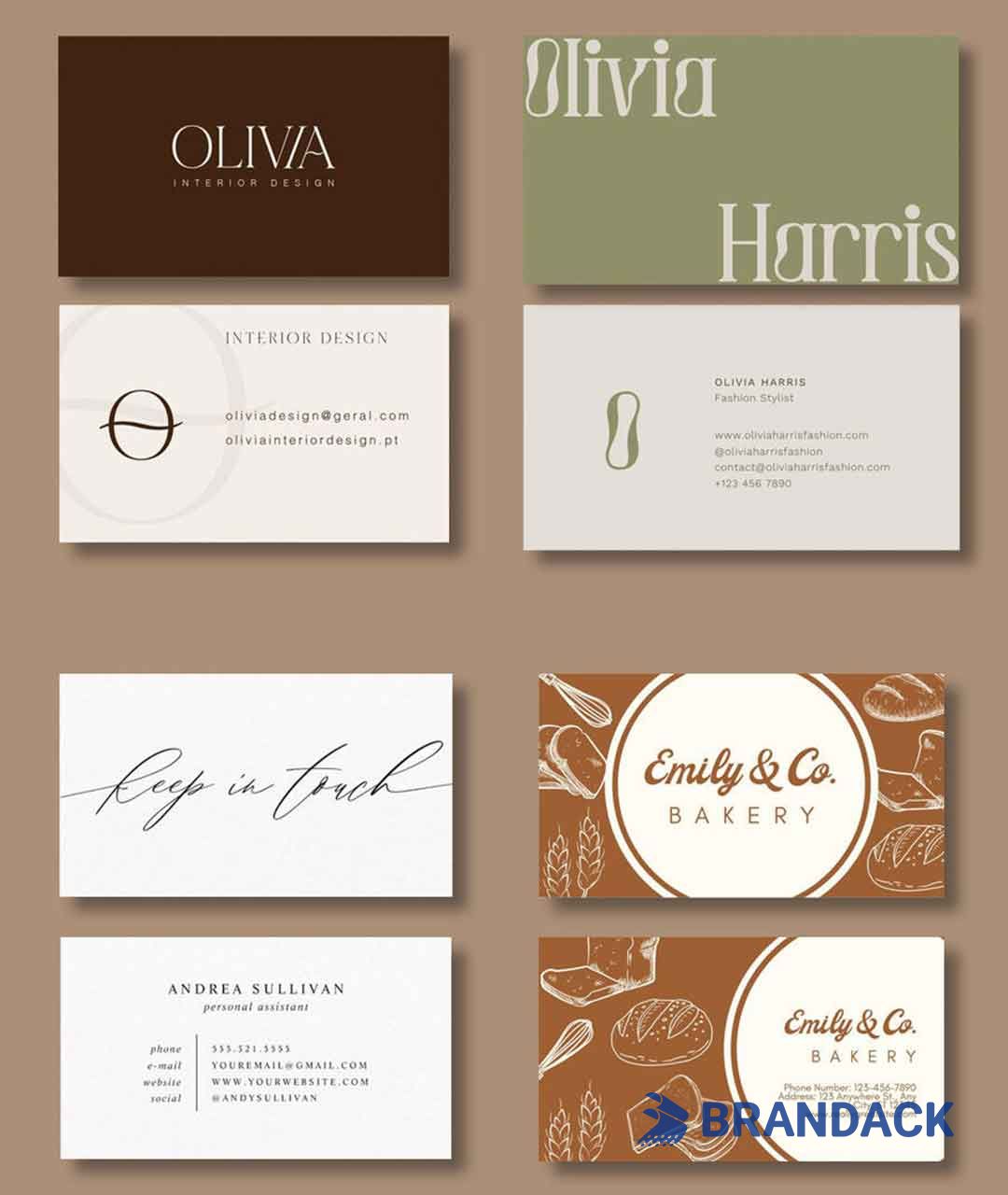 Custom Business Card Layout and Print Biz Card Design Online