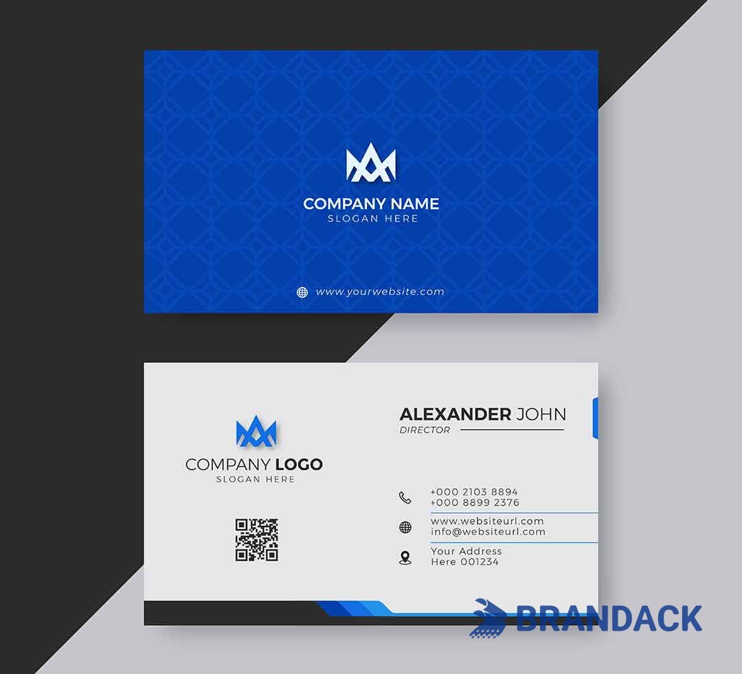 Create Business Card Design with QR Code and Print Quickly