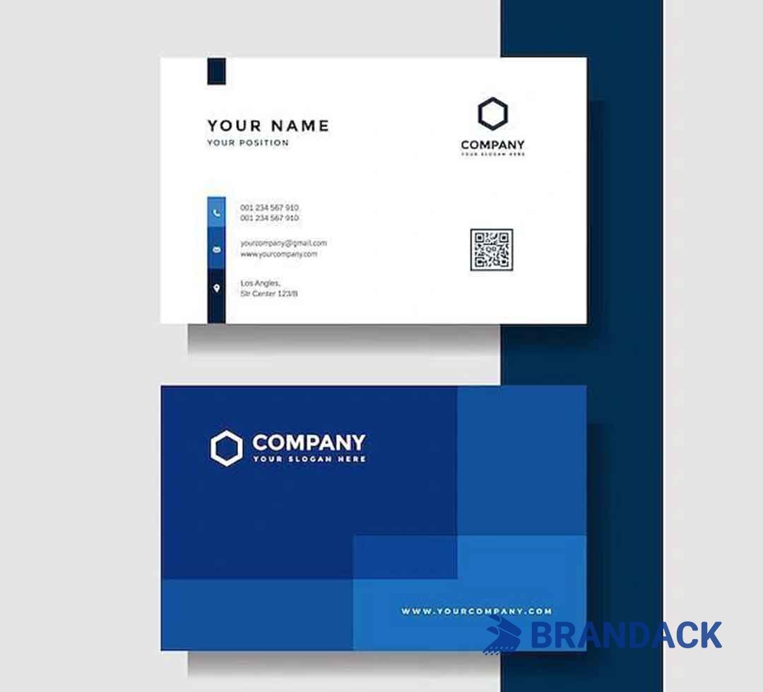 Create Business Card Design with QR Code and Print Quickly