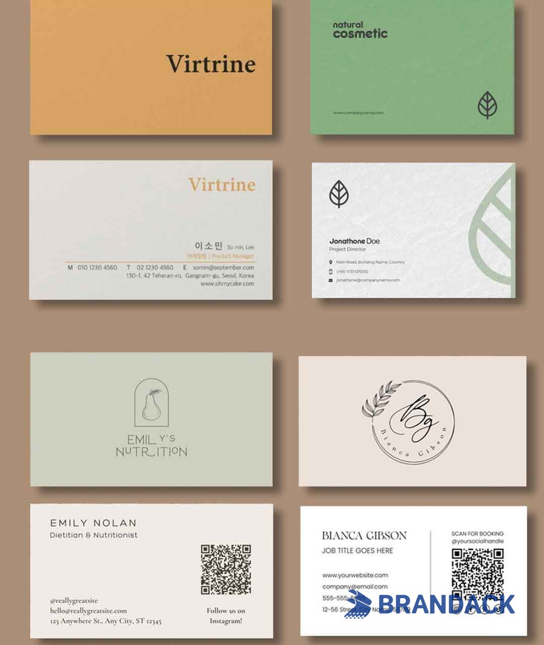 Create Business Card Design with QR Code and Print Quickly