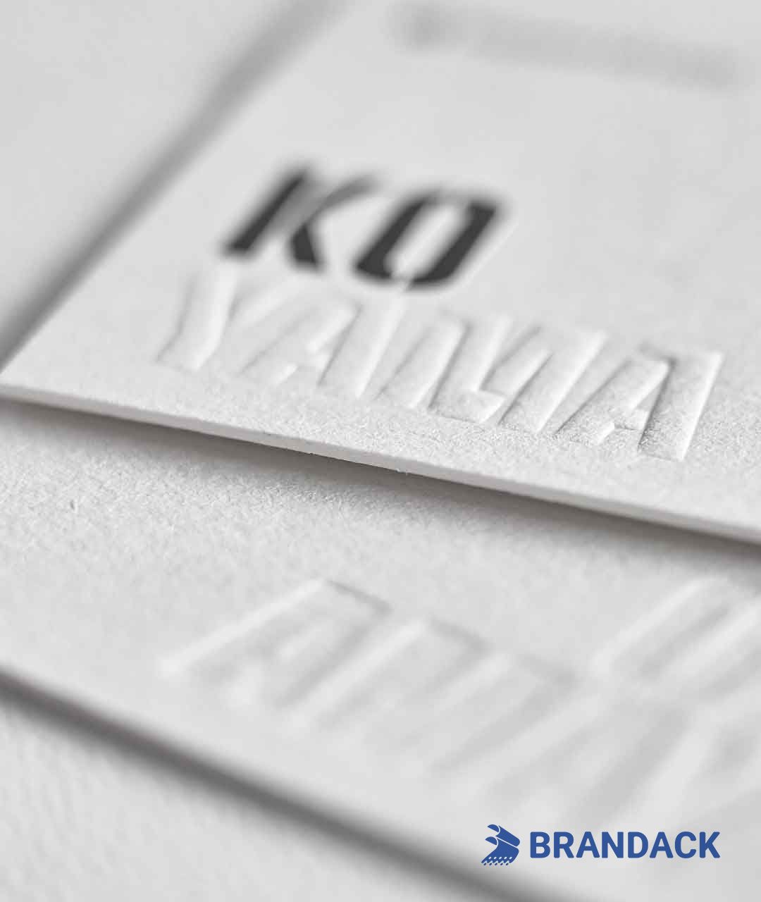 Custom Embossed Business Cards Tailored to Brand