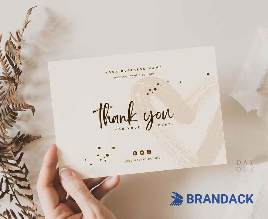 Personalized Thank You Cards for Business to Stand Out