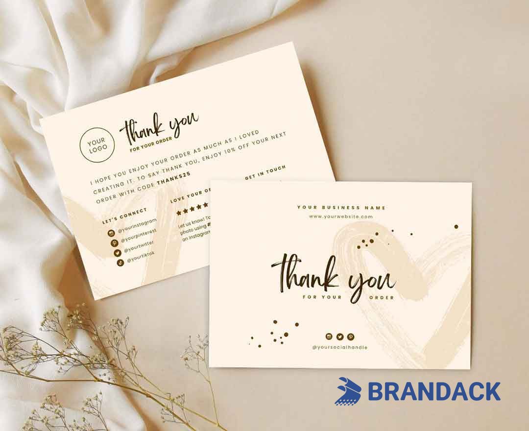 Personalized Thank You Cards for Business to Stand Out
