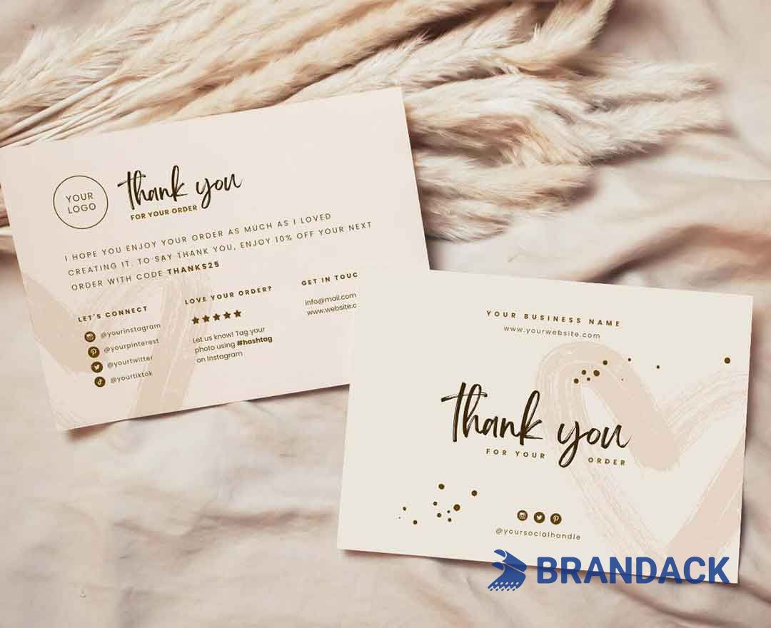 Personalized Thank You Cards for Business to Stand Out