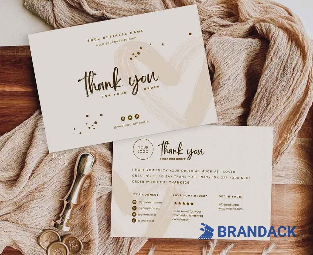 Personalized Thank You Cards for Business to Stand Out