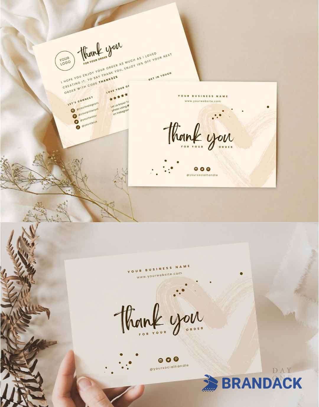 Personalized Thank You Cards for Business to Stand Out