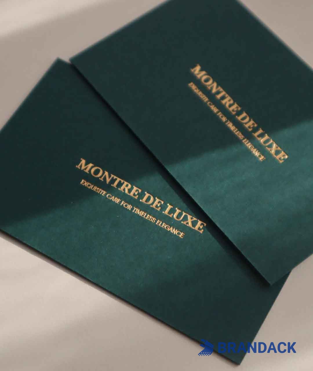 Gold Embossed Business Cards Printing with Design Service