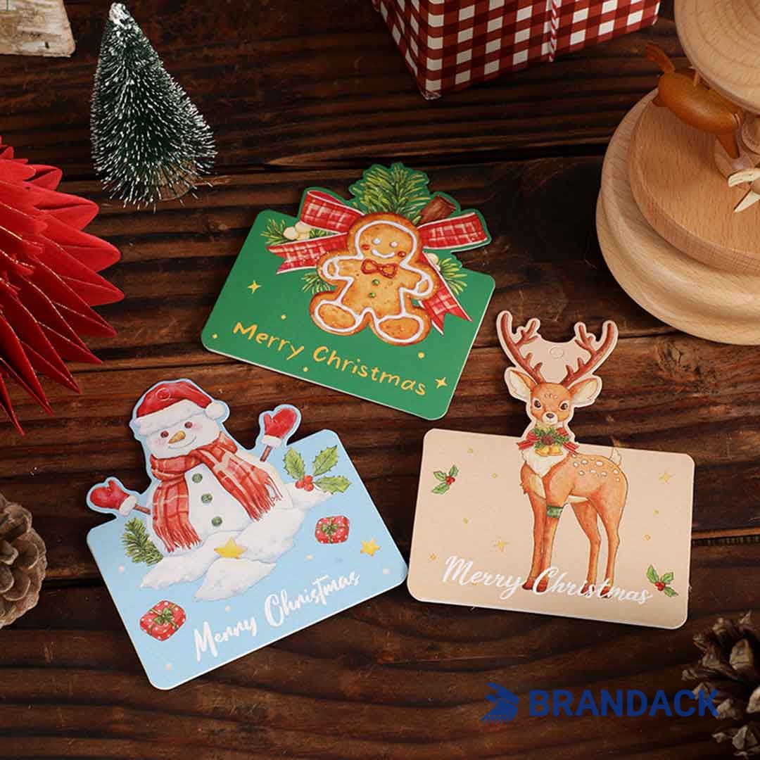 Custom Business Christmas Cards with Creative Design Service