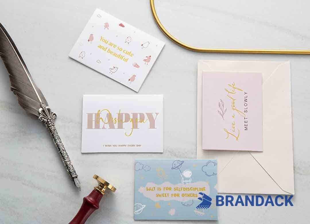 Custom Business Greeting Cards Tailored to Brand to Save Cost