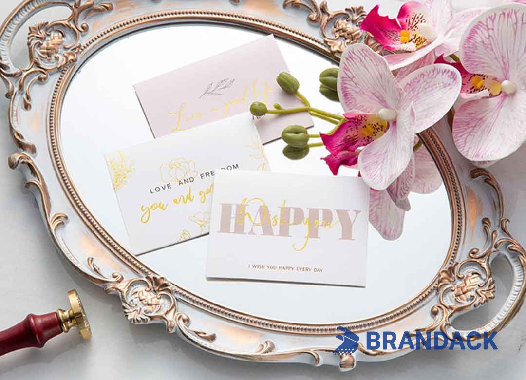 Custom Business Greeting Cards Tailored to Brand to Save Cost