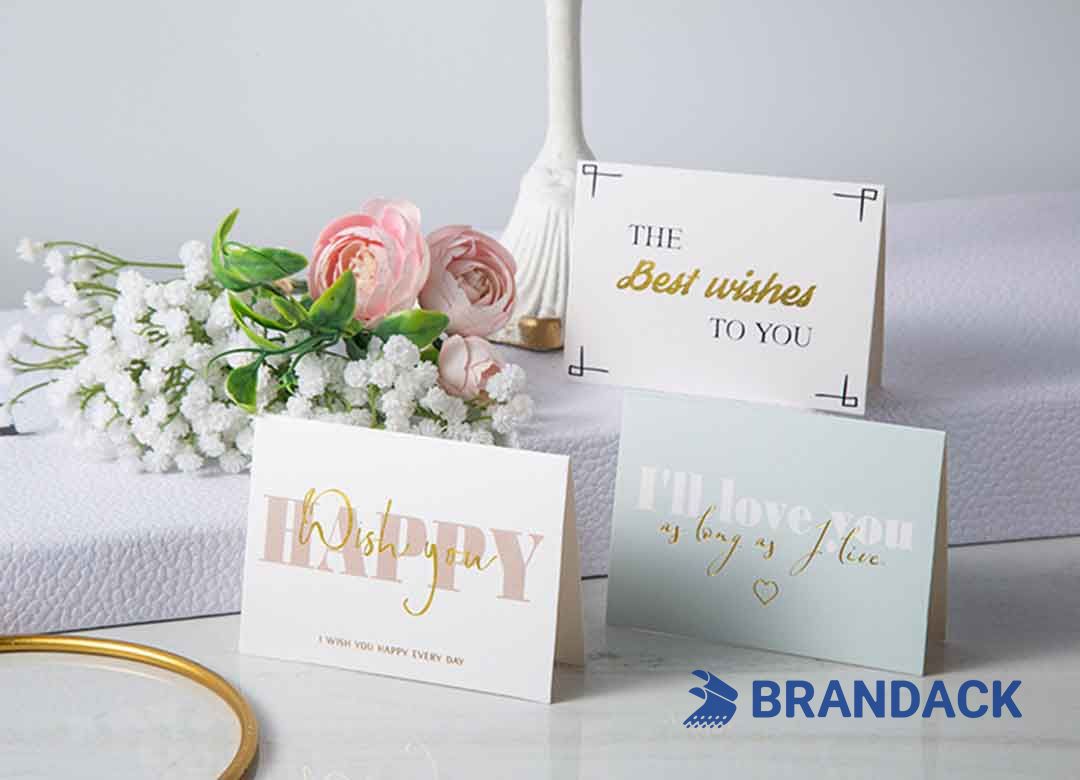 Custom Business Greeting Cards Tailored to Brand to Save Cost