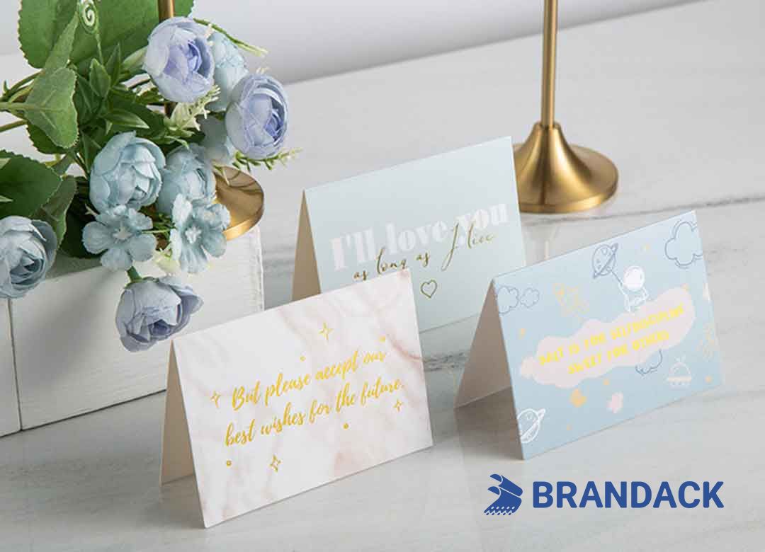 Custom Business Greeting Cards Tailored to Brand to Save Cost