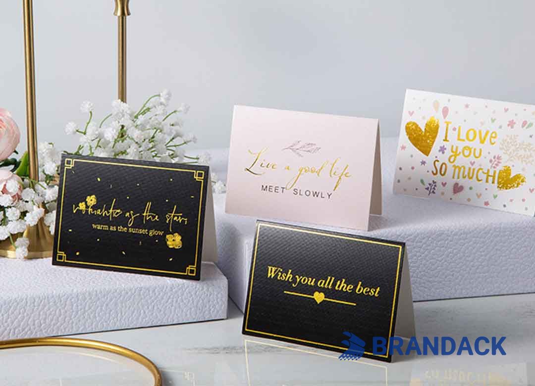 Custom Business Greeting Cards Tailored to Brand to Save Cost
