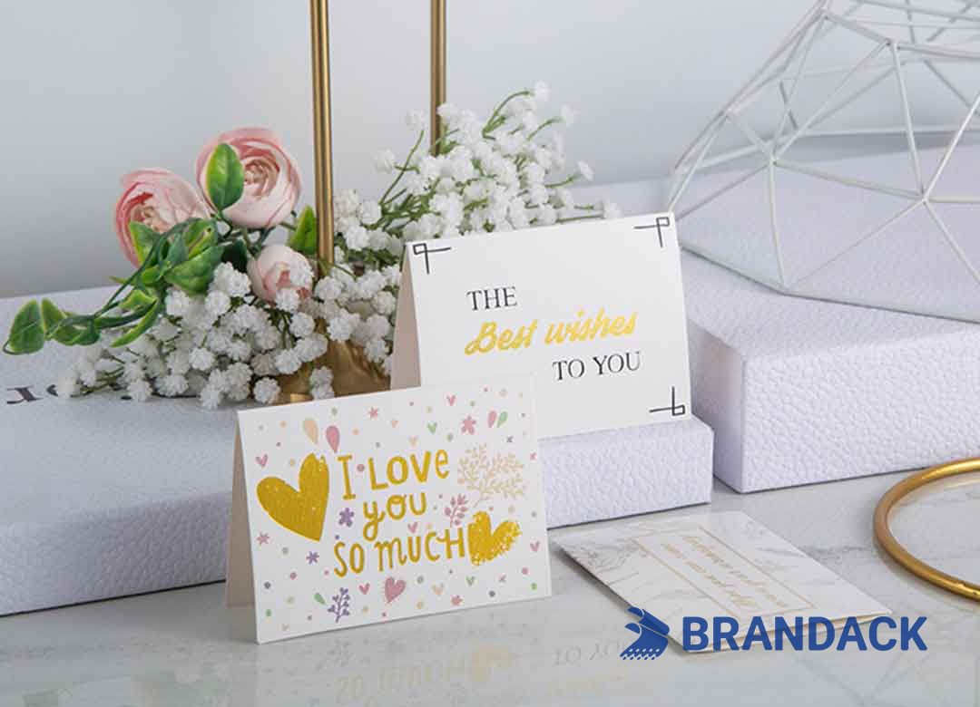 Custom Business Greeting Cards Tailored to Brand to Save Cost