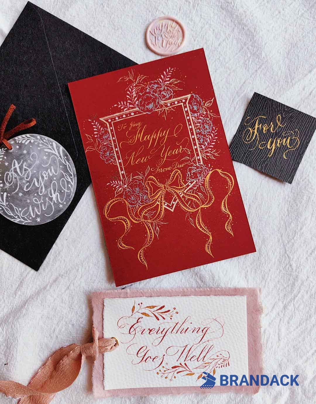 Custom Happy Thanksgiving Greeting Cards for Business