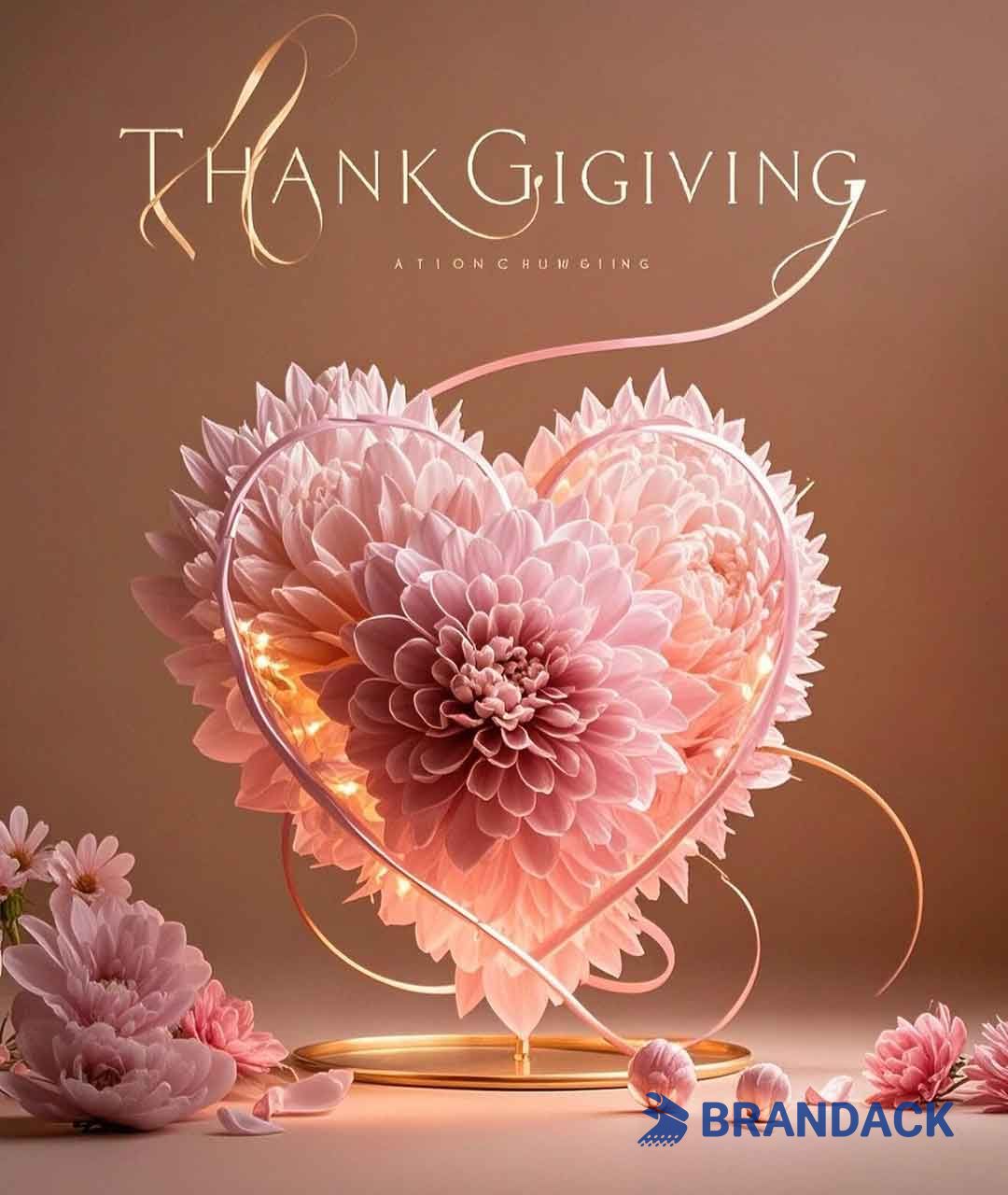 Custom Happy Thanksgiving Greeting Cards for Business