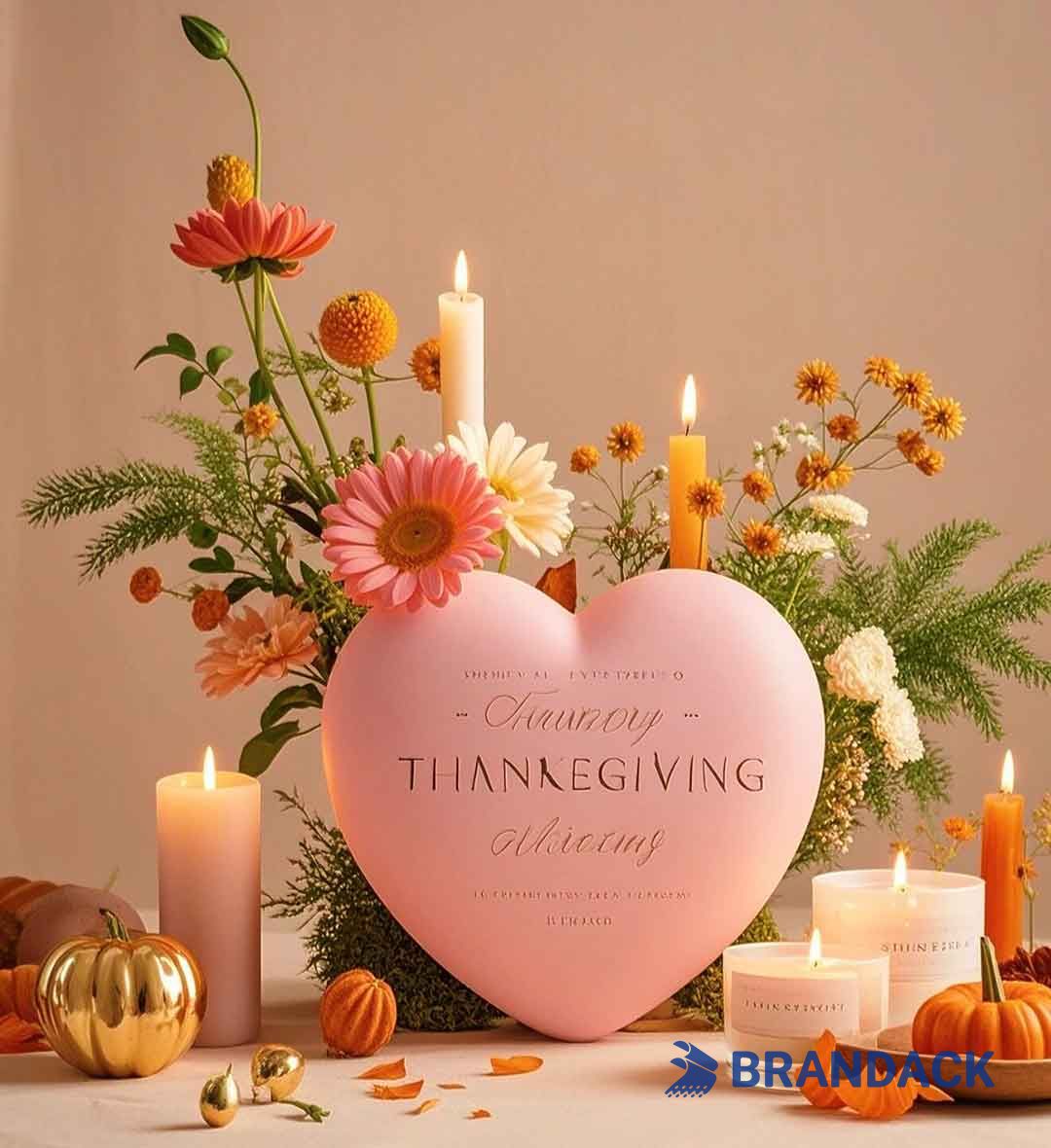 Custom Corporate Thanksgiving Cards with Design Service