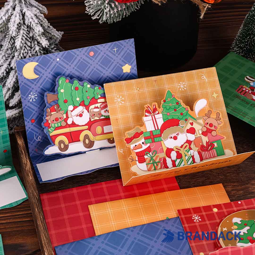 Happy New Year Greeting Cards for Business Tailored to Brand