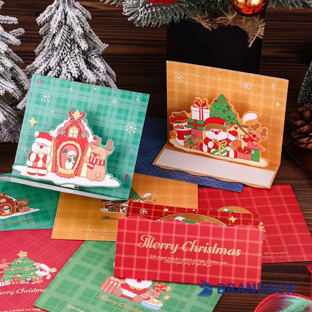 Happy New Year Greeting Cards for Business Tailored to Brand