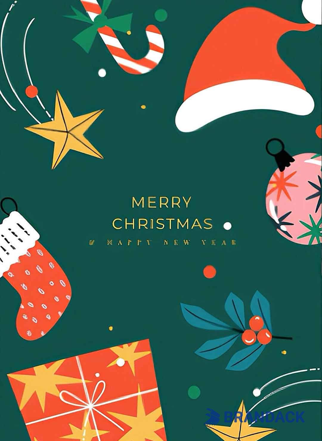 Custom Branded Christmas Cards with Design and Printing Service Custom Branded Christmas Cards with Design and Printing Service