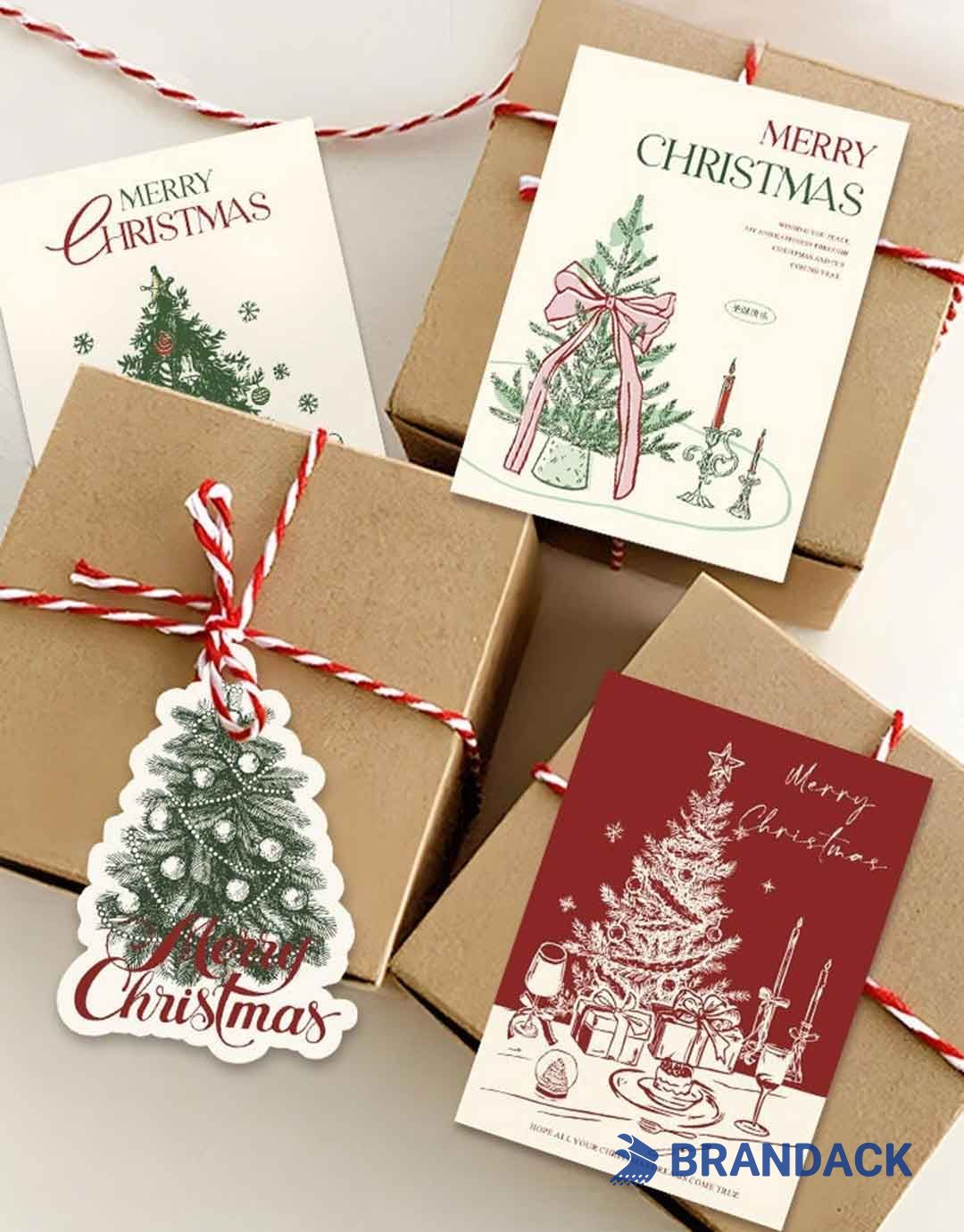 High-end Custom Business Christmas Cards to Stand Out