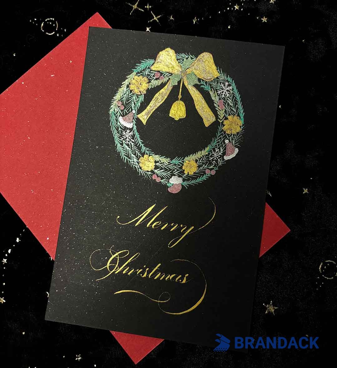 High-end Custom Business Christmas Cards to Stand Out