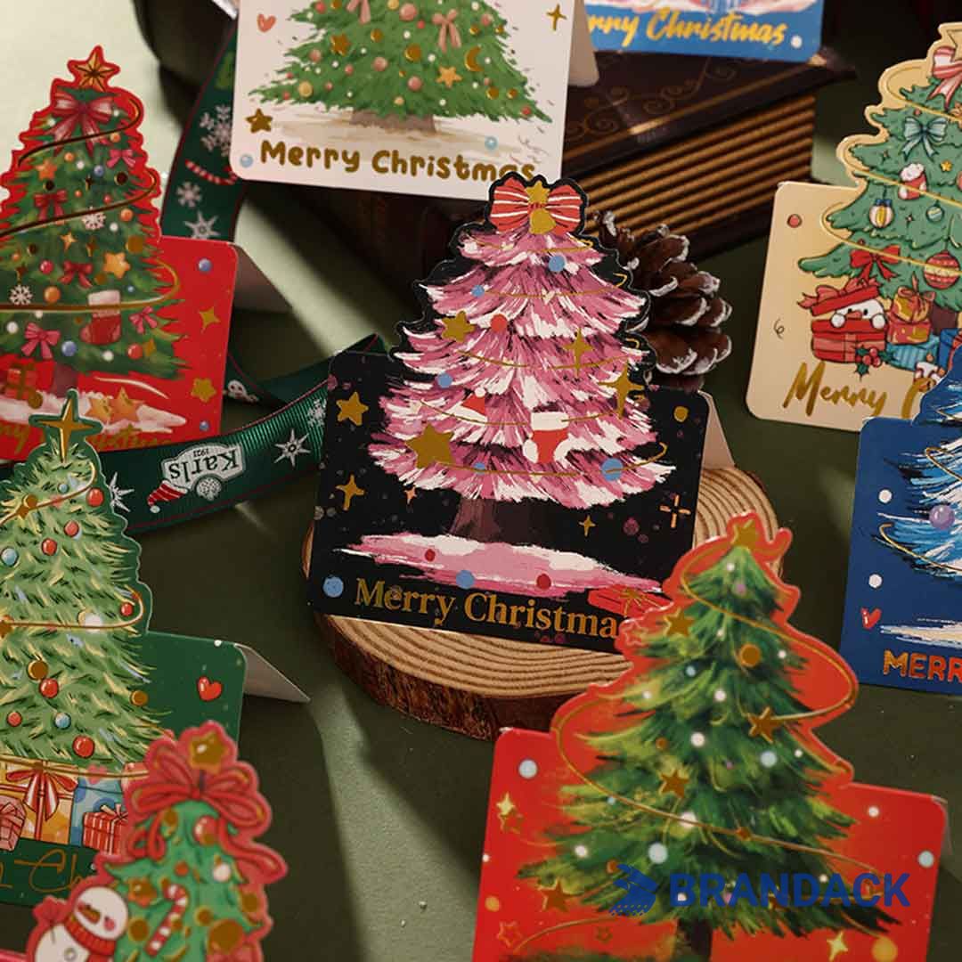 High-end Custom Business Christmas Cards to Stand Out