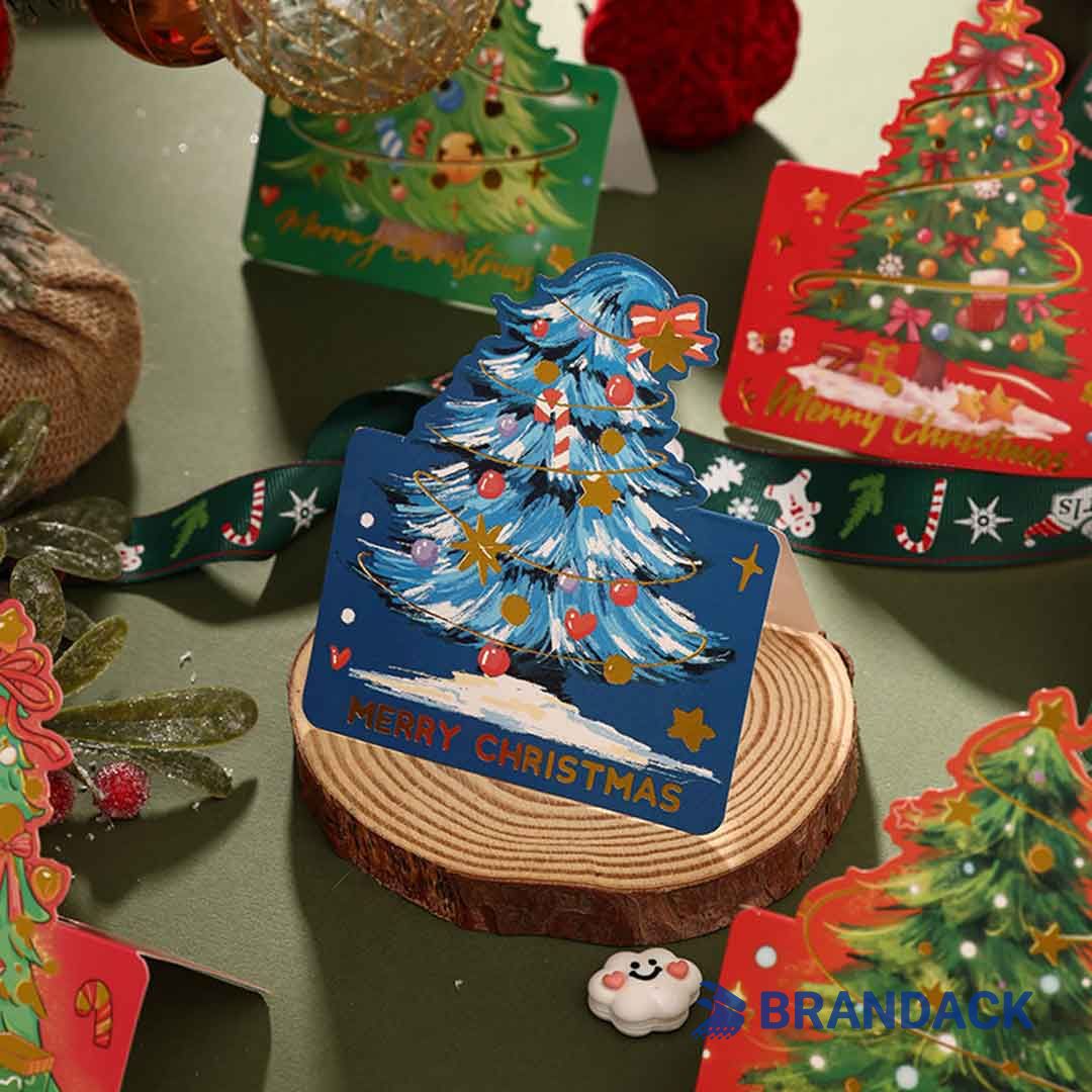 High-end Custom Business Christmas Cards to Stand Out